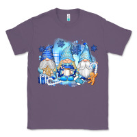 Lavender snowman gnome Classic Tee - texasbilliewilder