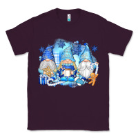 Plum snowman gnome Classic Tee - texasbilliewilder