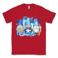 Red snowman gnome Classic Tee - texasbilliewilder