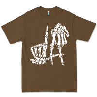 La Hand Sign Lazy Diy Halloween Costume Skeleton Los Angeles Pullover Premium Tee | Teevron