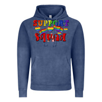 Vintage Denim Support squad pride Vintage Hoodie - CowGirlArtShop