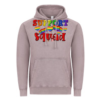 Vintage Zinc Support squad pride Vintage Hoodie - CowGirlArtShop