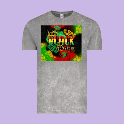 I Am Black History Tumbler Cowgirl Vintage Tee Designed By Cowgirlartshop