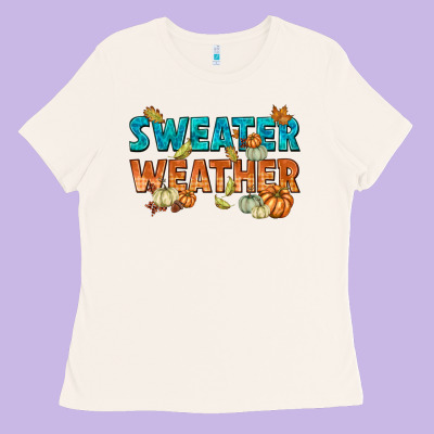 Weather Ladies Tee Designed By Texasbilliewilder