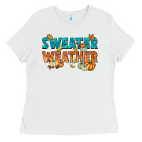 White weather Ladies Tee - texasbilliewilder