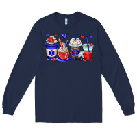 Navy emt emergency medical technician coffee cups Long Sleeve Tee - OliviaCreatesArt