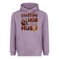 Lavender coffee is a hug in a mug Heavyweight Hoodie - BarkalooDesign