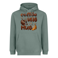 Sage coffee is a hug in a mug Heavyweight Hoodie - BarkalooDesign
