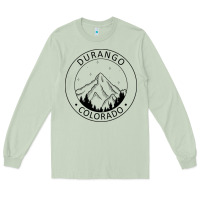 Matcha Durango Mountain City - Colorado State Souvenir Gift Long Sleeve Tee - trangStudio