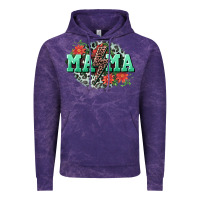Cloud Purple Mama rock lightning bolt Mother's Day Vintage Hoodie - CowGirlArtShop