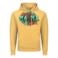 Vintage Mustard Mama rock lightning bolt Mother's Day Vintage Hoodie - CowGirlArtShop