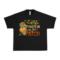 Black cutest pumpkin in the patch Urban Heavy Tee - CowGirlArtShop