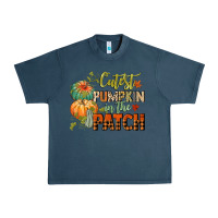 Midnight Navy cutest pumpkin in the patch Urban Heavy Tee - CowGirlArtShop