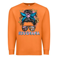 Carrot dog mama messy bun Premium Sweatshirt - BarkalooDesign