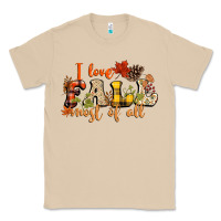 Mushroom I love Fall most of Fall Classic Tee - NancyCooperArtShop