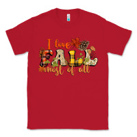 Red I love Fall most of Fall Classic Tee - NancyCooperArtShop