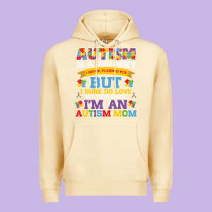 Lil Autism Mom Premium Hoodie Designed By Cowhidedigitalart