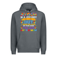Rock lil autism mom Premium Hoodie - CowhideDigitalArt