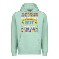 Seafoam lil autism mom Premium Hoodie - CowhideDigitalArt