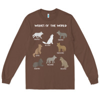 Chestnut Wolves Of The World Educational Wolf Gift Long Sleeve Tee - trangStudio