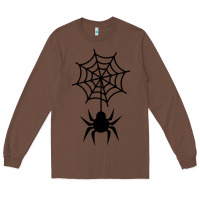Chestnut spider t  shirt spider with web 17971797 Long Sleeve Tee - trangStudio