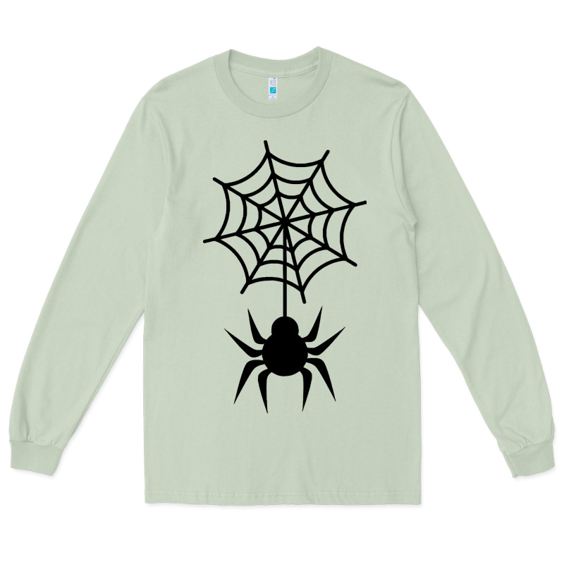 Spider T  Shirt Spider With Web 17971797 Long Sleeve Tee by trangStudio | Teevron