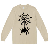 Mushroom spider t  shirt spider with web 17971797 Long Sleeve Tee - trangStudio