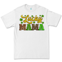 White lucky mama st patricks day Premium Tee - Jasminsmagicworld