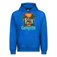 Cobalt camp life camp backpack Urban Hoodie - AdoDesignShop