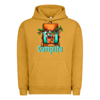 Pigment Peanut Butter camp life camp backpack Urban Hoodie - AdoDesignShop