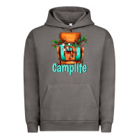 Pigment Tornado camp life camp backpack Urban Hoodie - AdoDesignShop