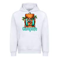 White camp life camp backpack Urban Hoodie - AdoDesignShop