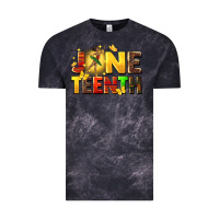 Cloud Black juneteen black girl Vintage Tee - CowGirlArtShop