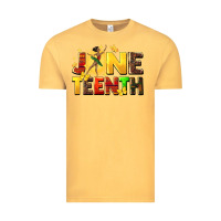 Vintage Mustard juneteen black girl Vintage Tee - CowGirlArtShop