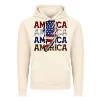 Vintage Artic America with lightning bold Vintage Hoodie - CowGirlArtShop