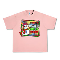 Salmon theres snowbody cooler than me Urban Heavy Tee - CowGirlArtShop