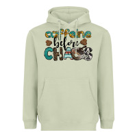 Matcha western caffeine before chaos Heavyweight Hoodie - BarkalooDesign