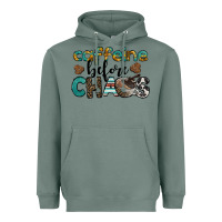 Sage western caffeine before chaos Heavyweight Hoodie - BarkalooDesign