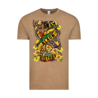 Vintage Coffee i am black history Vintage Tee - CowGirlArtShop