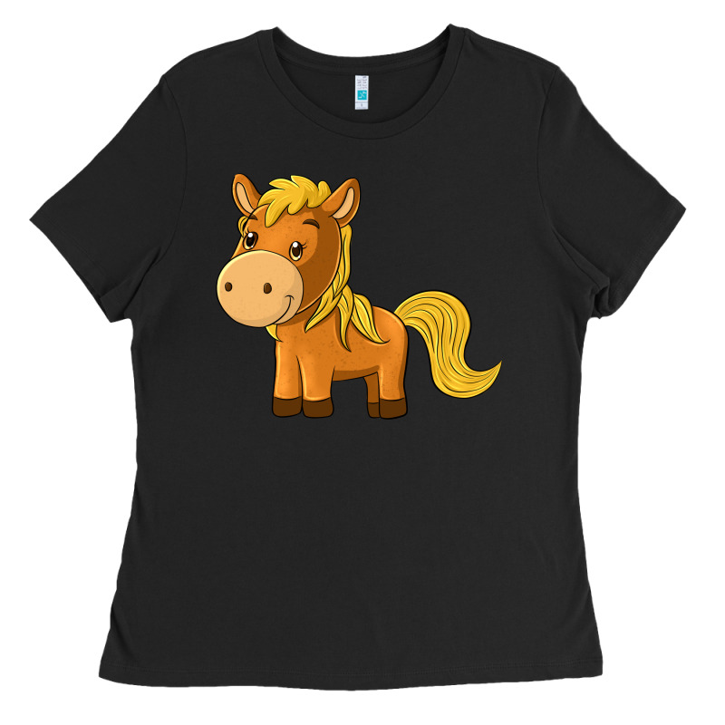 Cute Horse Ladies Tee by texasbilliewilder | Teevron