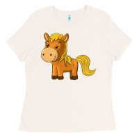 Bone cute horse Ladies Tee - texasbilliewilder
