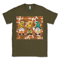 Army Green Fall gnomes Classic Tee - NancyCooperArtShop