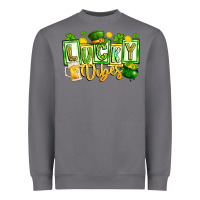 Storm Lucky Vibes Heavyweight Sweatshirt - CowhideDigitalArt