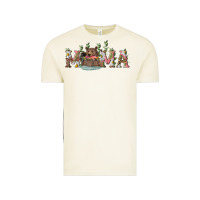 Vintage Arctic Mama with bear and daisy Vintage Tee - RanaPortraitStore