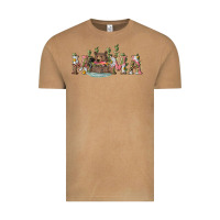 Vintage Camel Mama with bear and daisy Vintage Tee - RanaPortraitStore