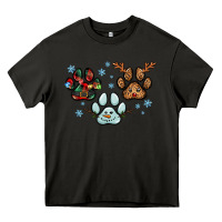 Asphalt Christmas paws Heavy Core Tee - RanaPortraitStore
