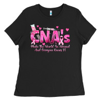 Black cna s make the world go around and everyone knows Ladies Tee - texasbilliewilder
