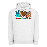 Pigment Lunar Rock peace love hotdogs Urban Hoodie - AdoDesignShop