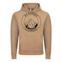Vintage Coffee Durango Mountain City - Colorado State Souvenir Gift Vintage Hoodie - trangStudio
