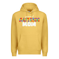Antique Gold LIL Autism Mom Premium Hoodie - CowhideDigitalArt